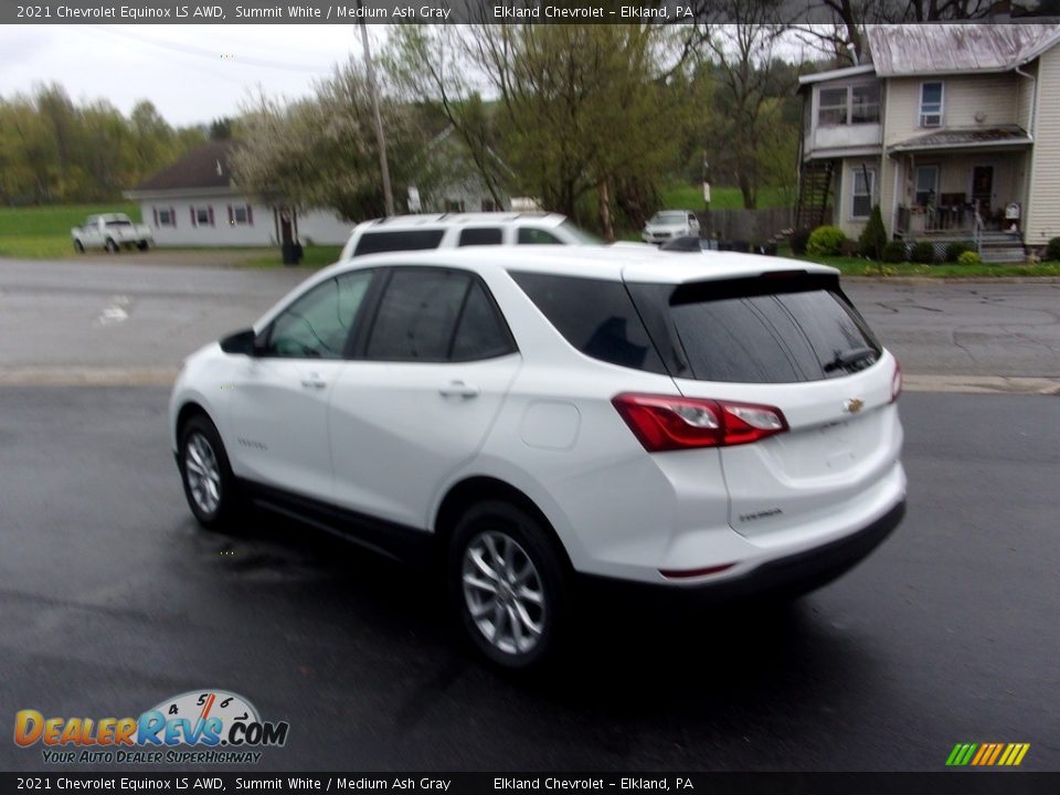 2021 Chevrolet Equinox LS AWD Summit White / Medium Ash Gray Photo #5