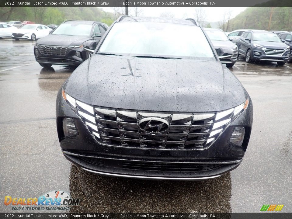 2022 Hyundai Tucson Limited AWD Phantom Black / Gray Photo #4