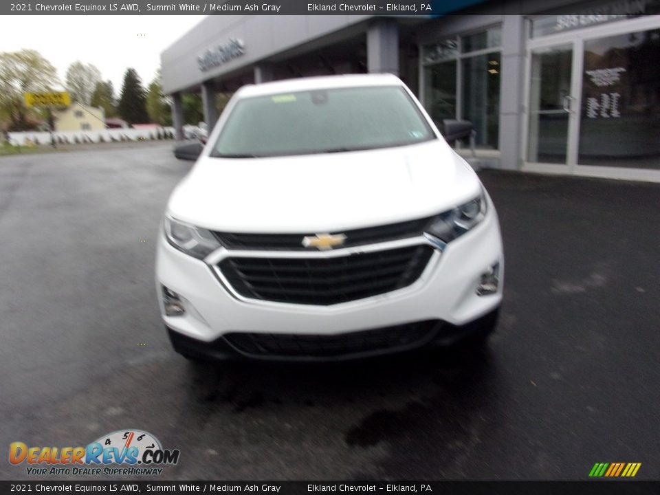 2021 Chevrolet Equinox LS AWD Summit White / Medium Ash Gray Photo #8