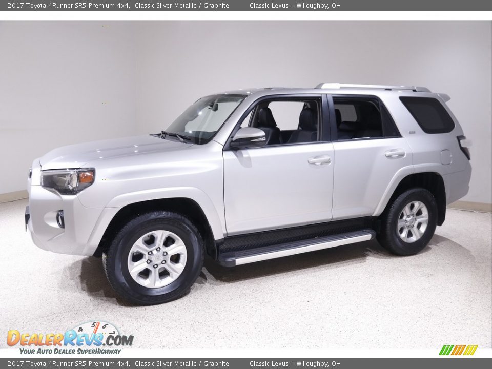 2017 Toyota 4Runner SR5 Premium 4x4 Classic Silver Metallic / Graphite Photo #3