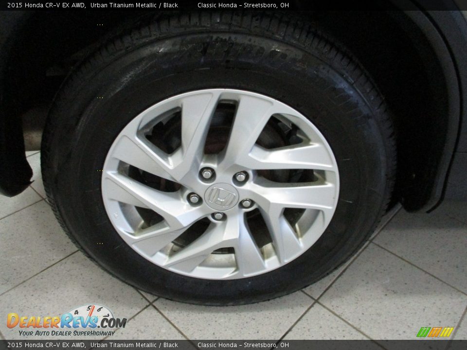 2015 Honda CR-V EX AWD Urban Titanium Metallic / Black Photo #6