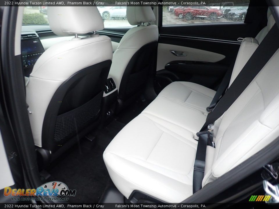 Rear Seat of 2022 Hyundai Tucson Limited AWD Photo #8