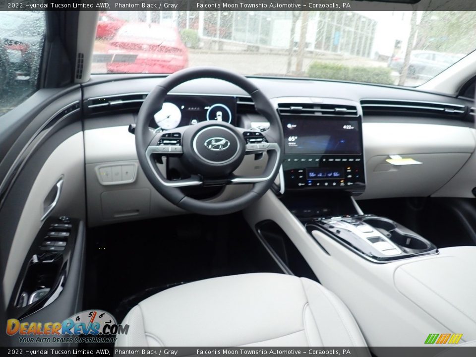 Gray Interior - 2022 Hyundai Tucson Limited AWD Photo #9