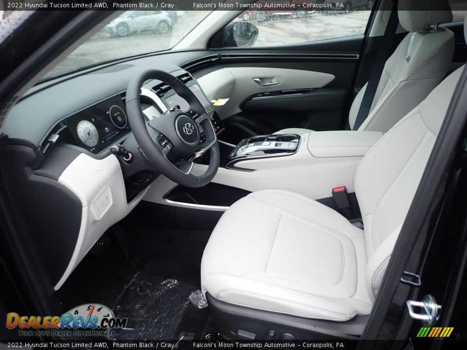 Front Seat of 2022 Hyundai Tucson Limited AWD Photo #10