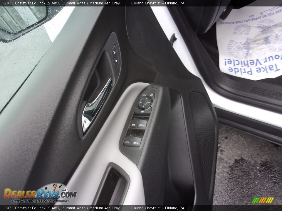 2021 Chevrolet Equinox LS AWD Summit White / Medium Ash Gray Photo #14