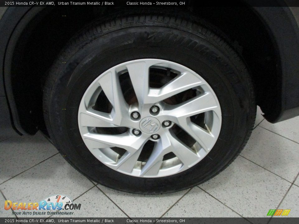 2015 Honda CR-V EX AWD Urban Titanium Metallic / Black Photo #11