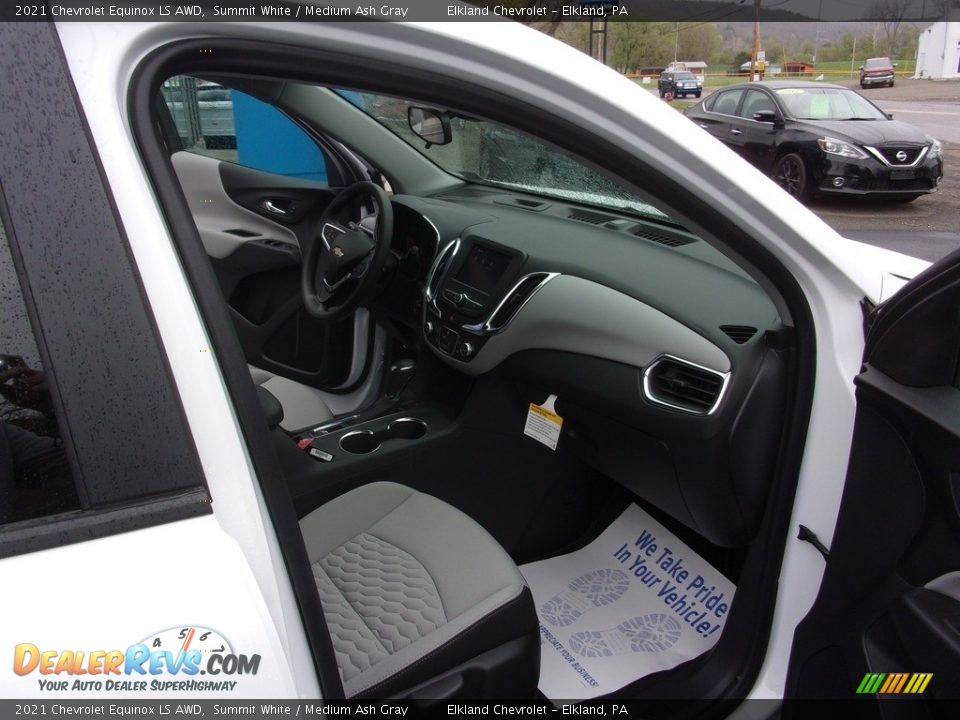 2021 Chevrolet Equinox LS AWD Summit White / Medium Ash Gray Photo #15