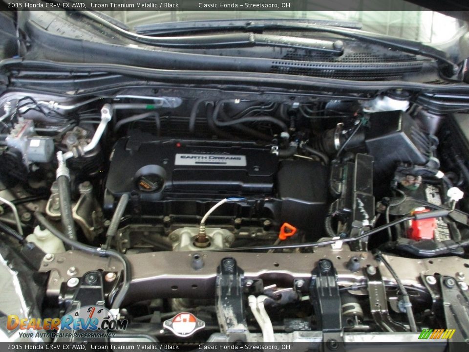 2015 Honda CR-V EX AWD Urban Titanium Metallic / Black Photo #13