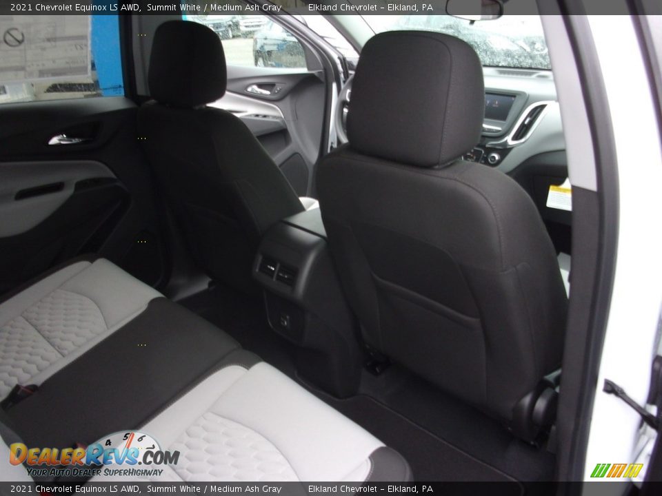 2021 Chevrolet Equinox LS AWD Summit White / Medium Ash Gray Photo #18