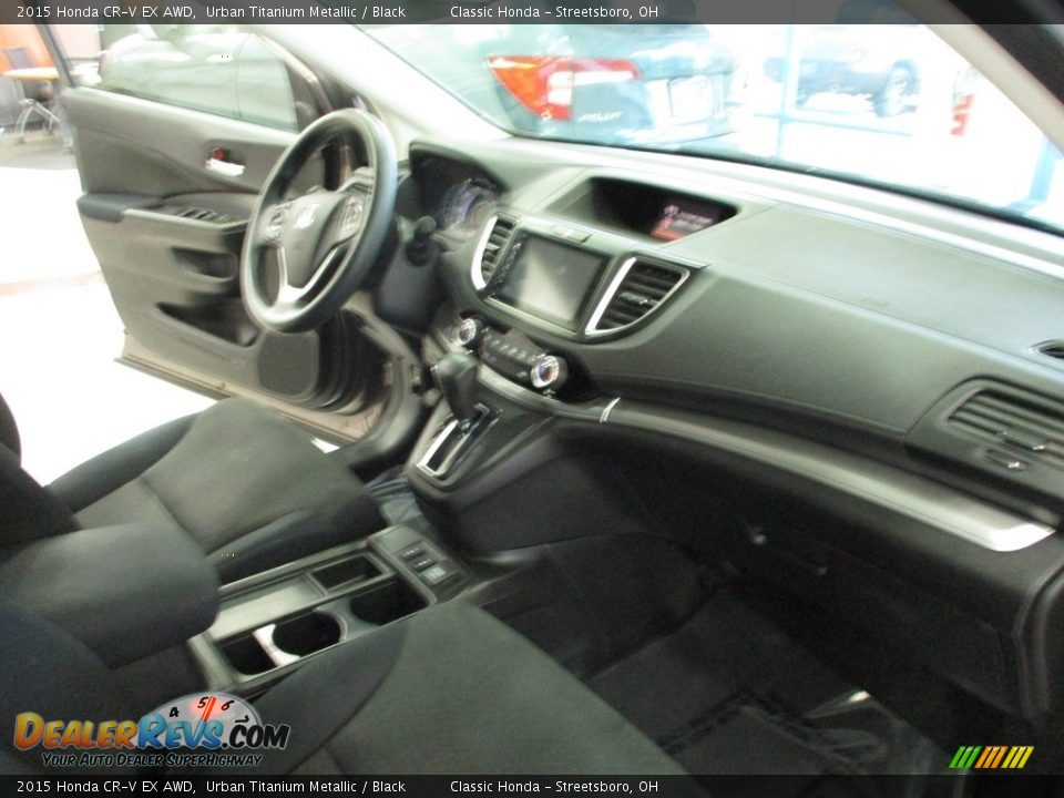 2015 Honda CR-V EX AWD Urban Titanium Metallic / Black Photo #15
