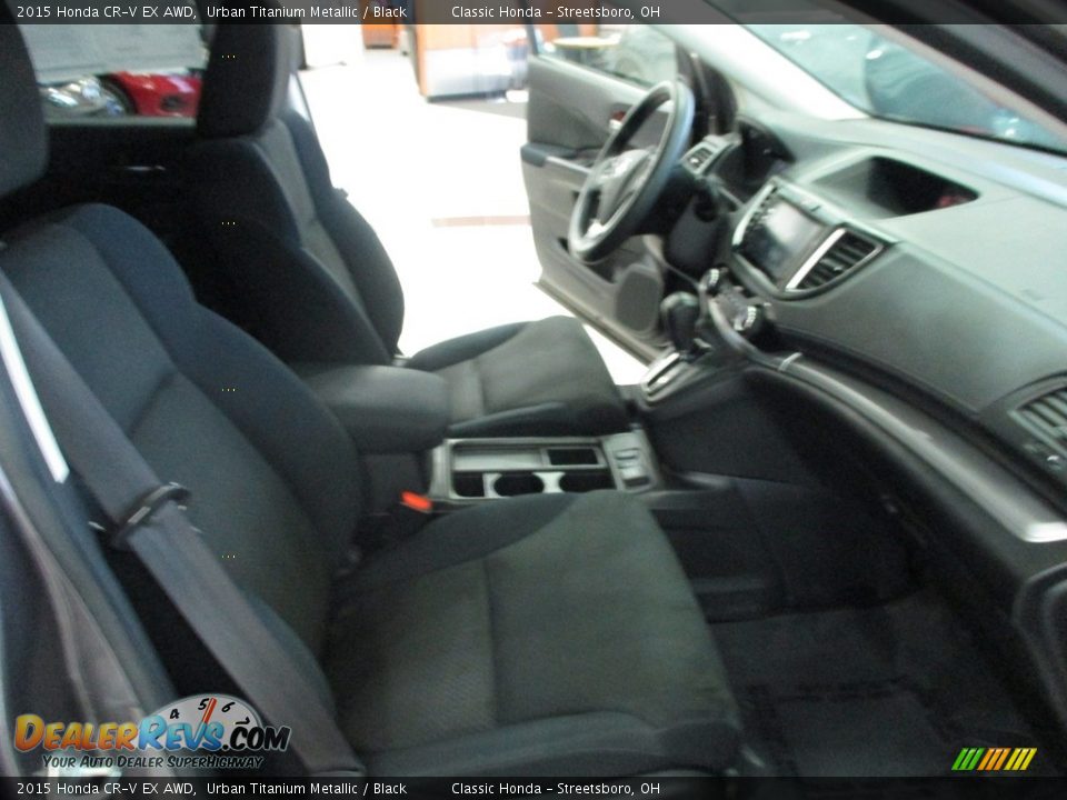 2015 Honda CR-V EX AWD Urban Titanium Metallic / Black Photo #16