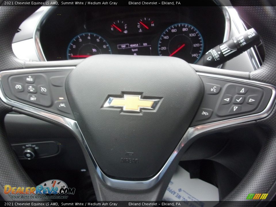 2021 Chevrolet Equinox LS AWD Summit White / Medium Ash Gray Photo #20