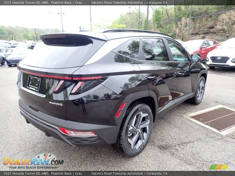 2022 Hyundai Tucson SEL AWD Phantom Black / Gray Photo #2