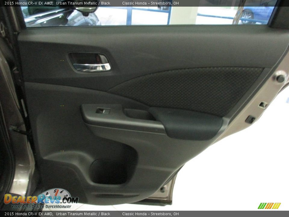 2015 Honda CR-V EX AWD Urban Titanium Metallic / Black Photo #18