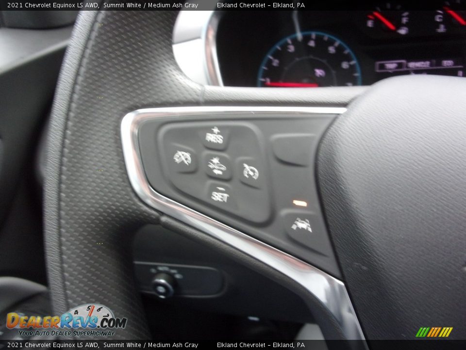 2021 Chevrolet Equinox LS AWD Summit White / Medium Ash Gray Photo #22