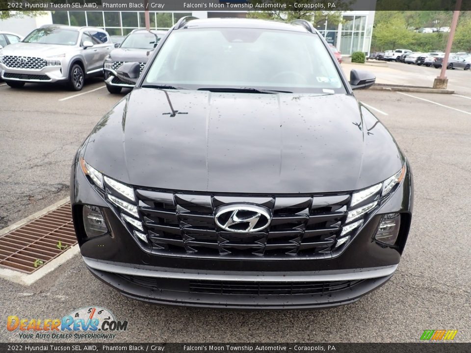 2022 Hyundai Tucson SEL AWD Phantom Black / Gray Photo #4