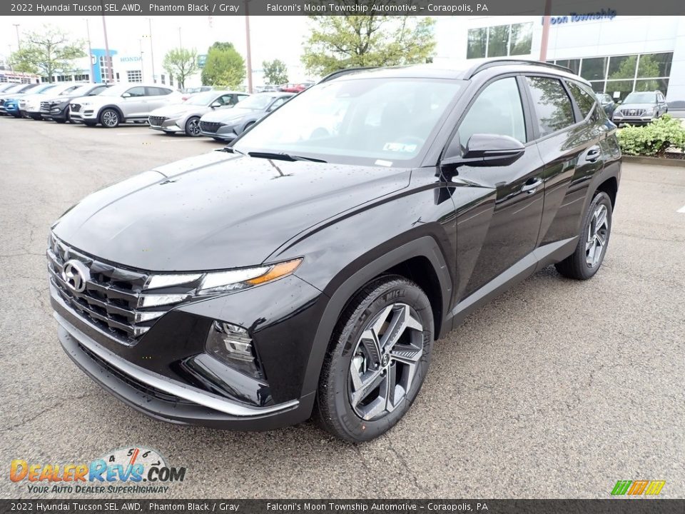 2022 Hyundai Tucson SEL AWD Phantom Black / Gray Photo #5