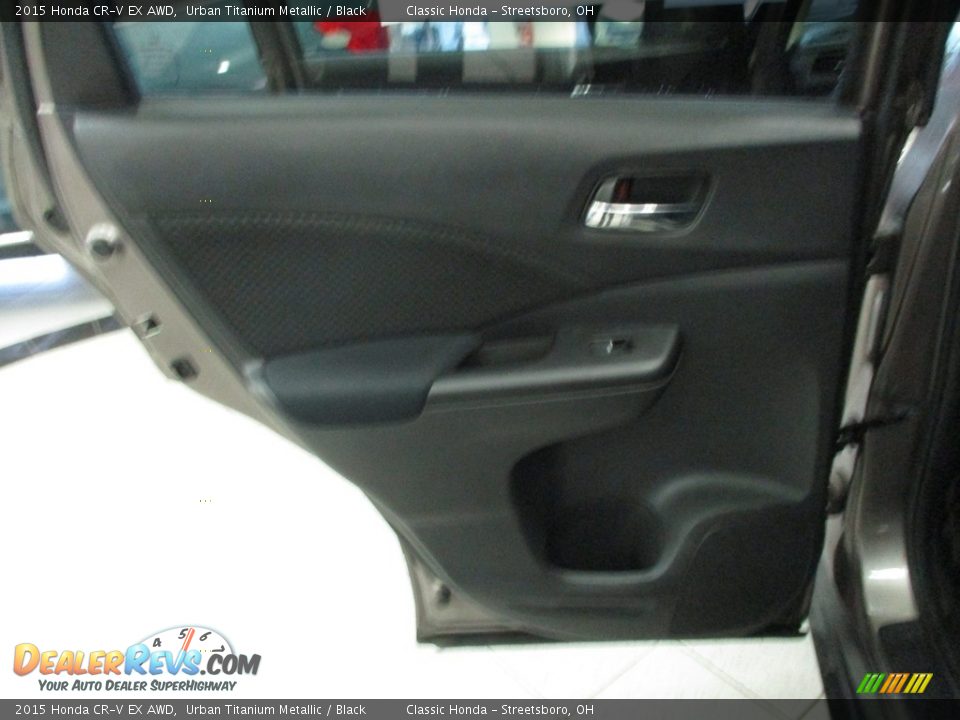 2015 Honda CR-V EX AWD Urban Titanium Metallic / Black Photo #23