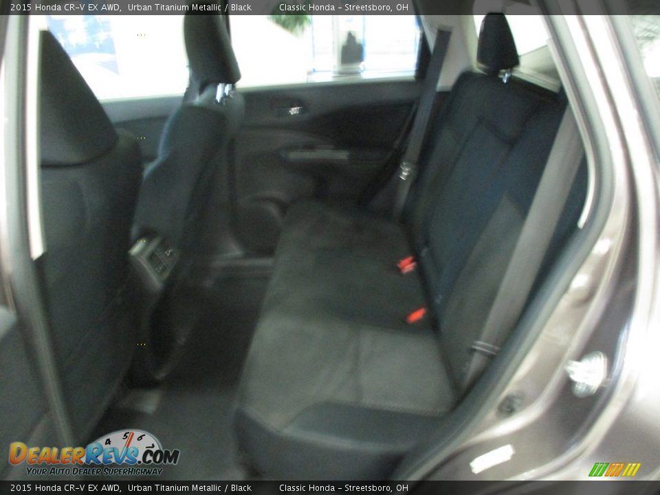 2015 Honda CR-V EX AWD Urban Titanium Metallic / Black Photo #25