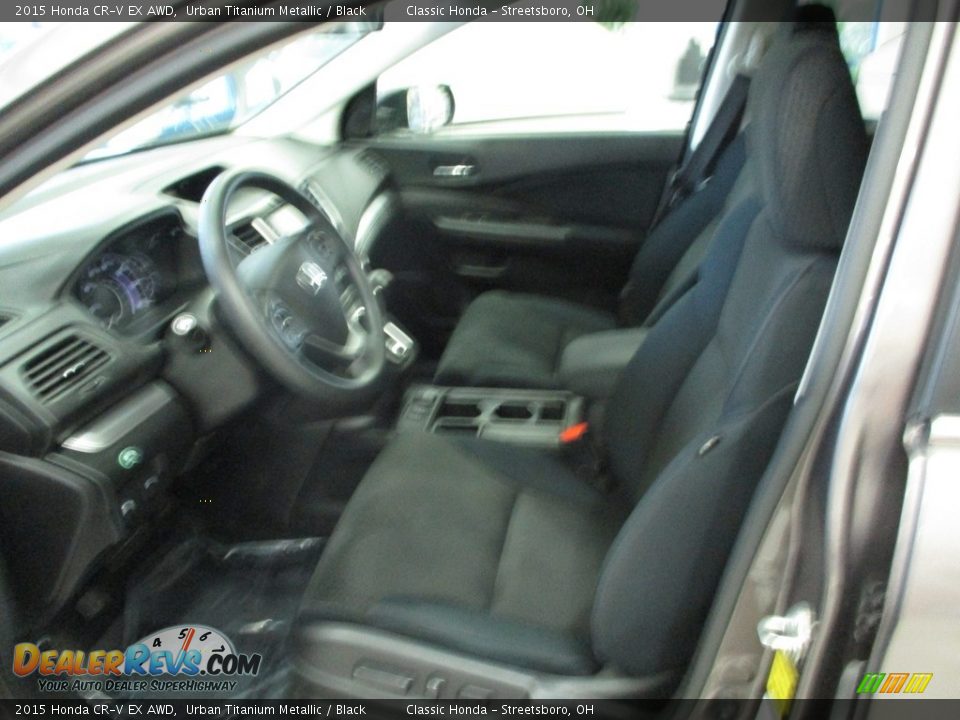 2015 Honda CR-V EX AWD Urban Titanium Metallic / Black Photo #29