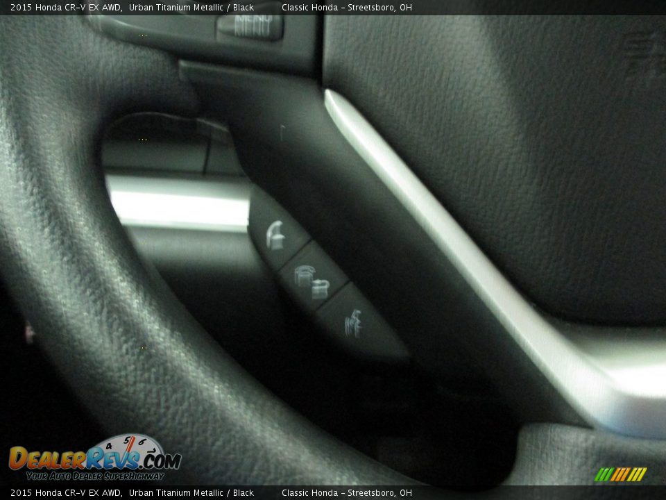 2015 Honda CR-V EX AWD Urban Titanium Metallic / Black Photo #32