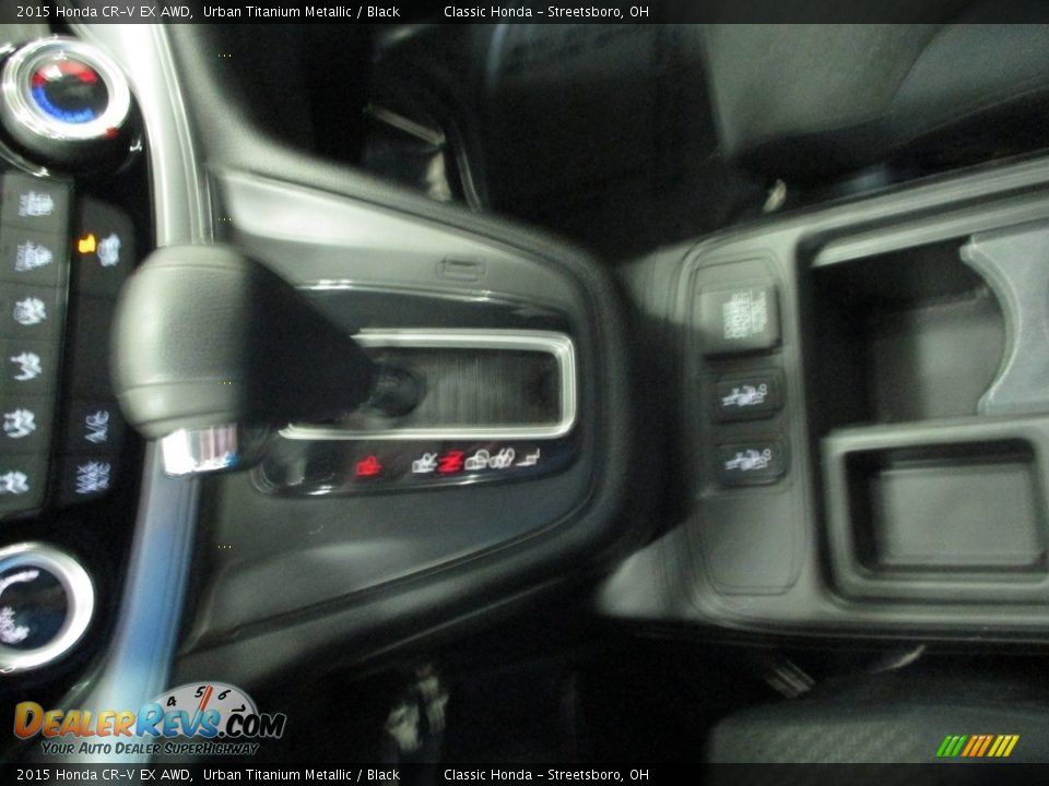 2015 Honda CR-V EX AWD Urban Titanium Metallic / Black Photo #34