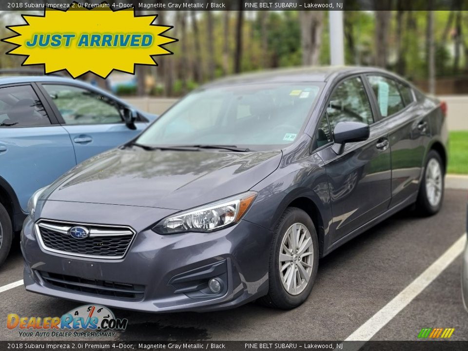 2018 Subaru Impreza 2.0i Premium 4-Door Magnetite Gray Metallic / Black Photo #1