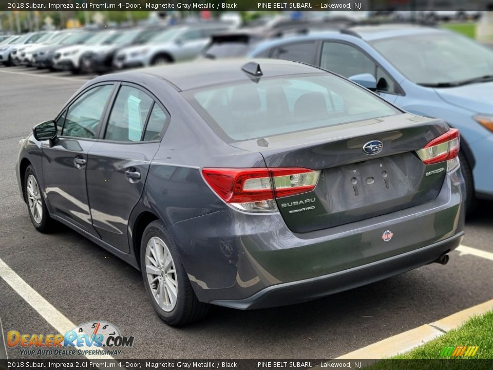 2018 Subaru Impreza 2.0i Premium 4-Door Magnetite Gray Metallic / Black Photo #5