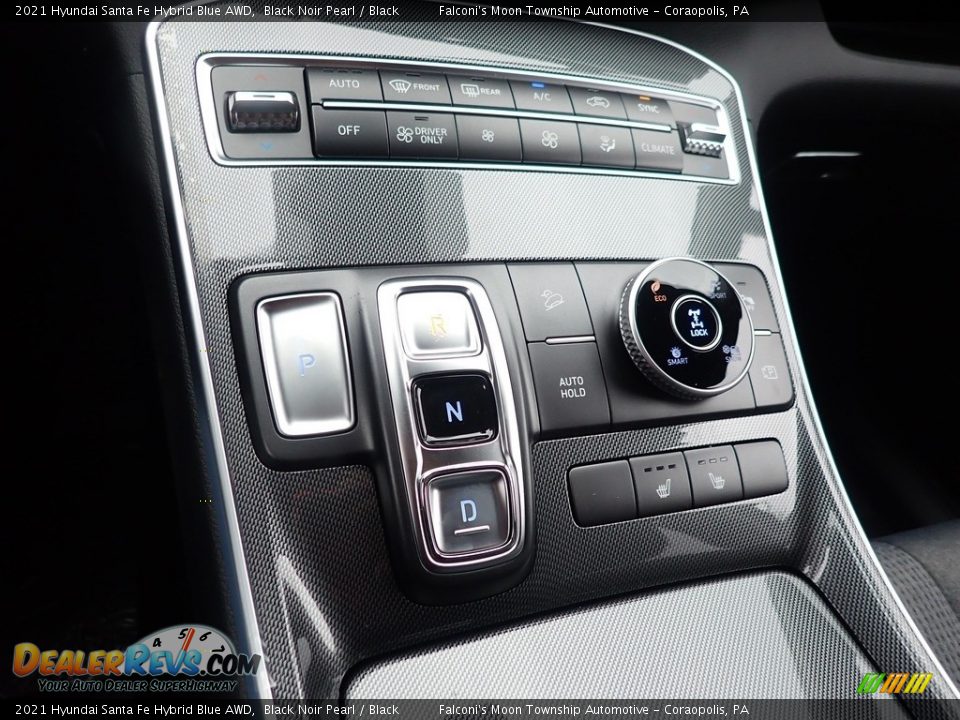 2021 Hyundai Santa Fe Hybrid Blue AWD Shifter Photo #15