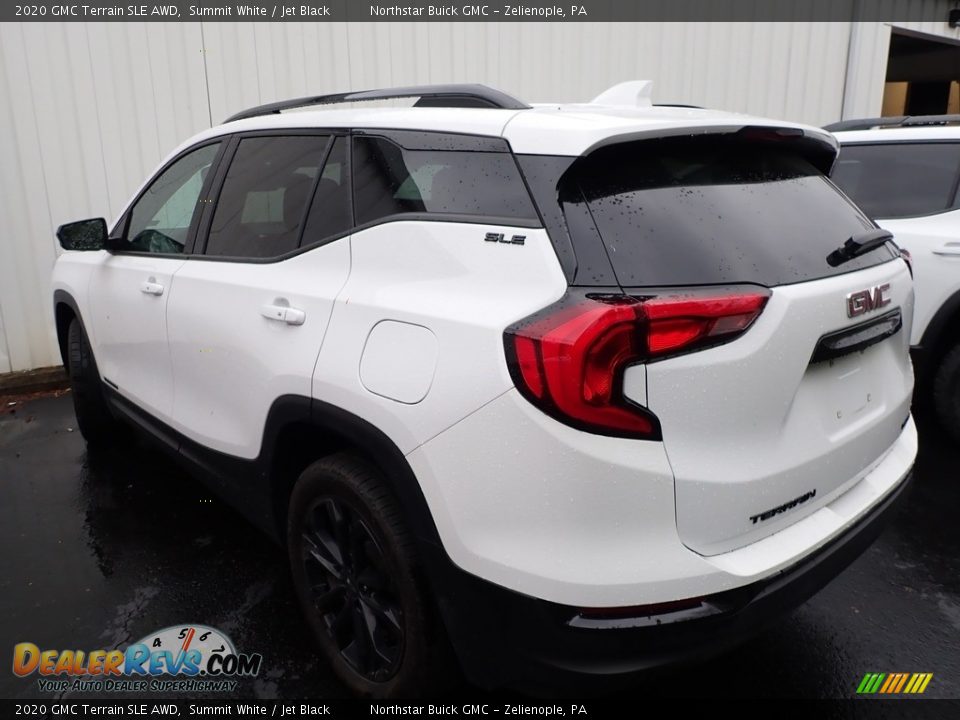 2020 GMC Terrain SLE AWD Summit White / Jet Black Photo #6