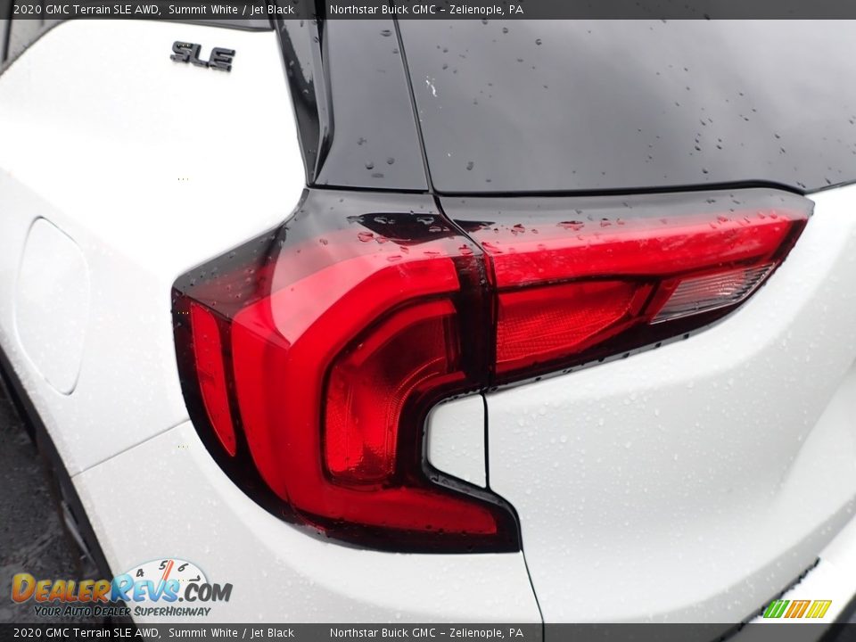 2020 GMC Terrain SLE AWD Summit White / Jet Black Photo #7