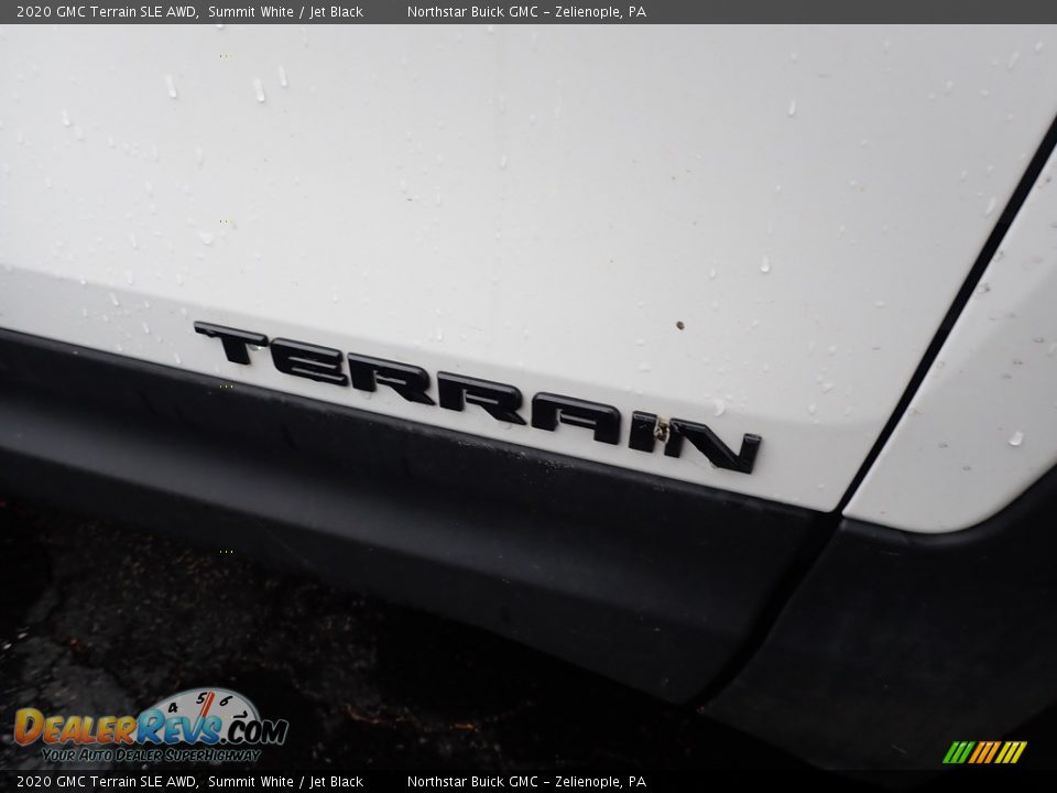 2020 GMC Terrain SLE AWD Summit White / Jet Black Photo #8