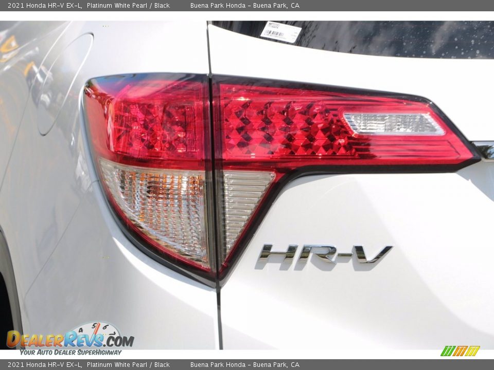 2021 Honda HR-V EX-L Platinum White Pearl / Black Photo #7