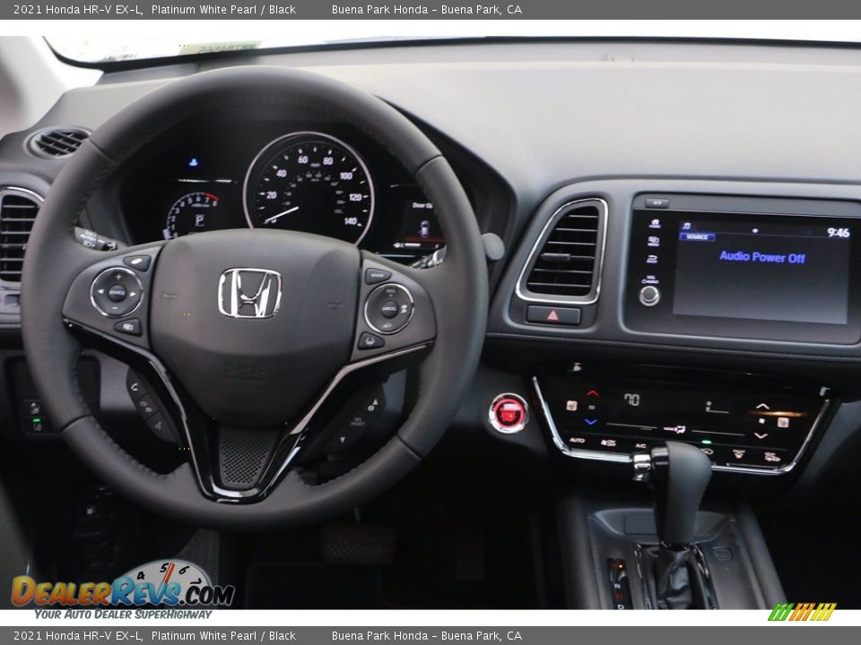 2021 Honda HR-V EX-L Platinum White Pearl / Black Photo #11