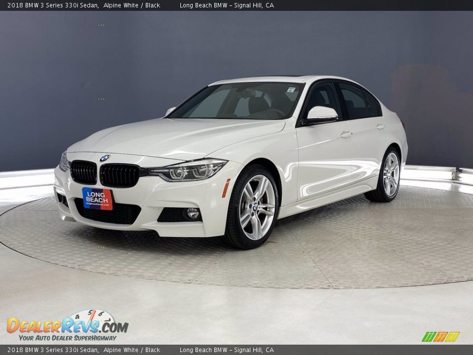 2018 BMW 3 Series 330i Sedan Alpine White / Black Photo #3