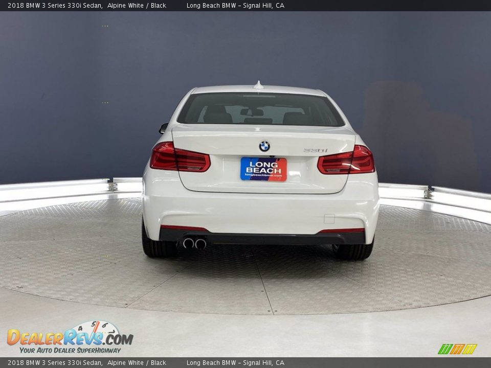 2018 BMW 3 Series 330i Sedan Alpine White / Black Photo #4