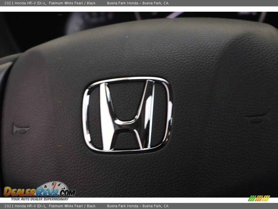 2021 Honda HR-V EX-L Platinum White Pearl / Black Photo #14