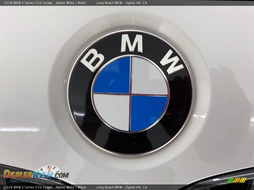 2018 BMW 3 Series 330i Sedan Alpine White / Black Photo #8