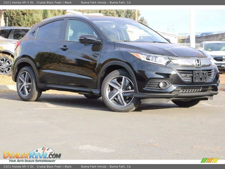 2021 Honda HR-V EX Crystal Black Pearl / Black Photo #2