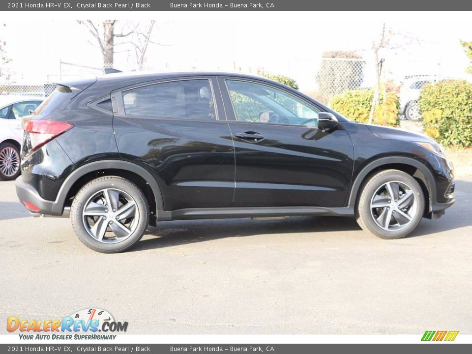 2021 Honda HR-V EX Crystal Black Pearl / Black Photo #4