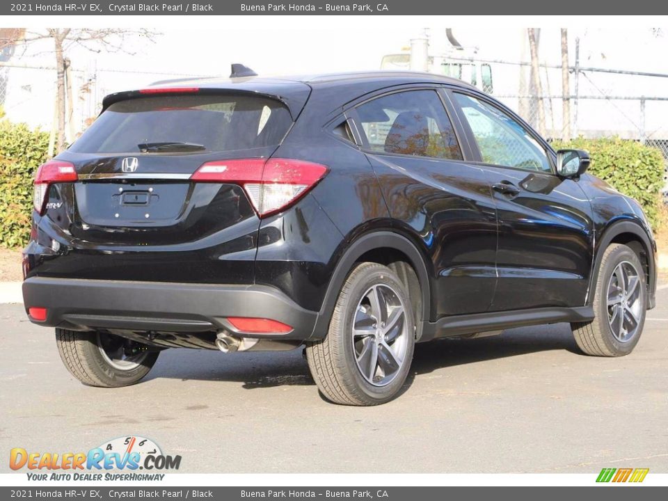 2021 Honda HR-V EX Crystal Black Pearl / Black Photo #5