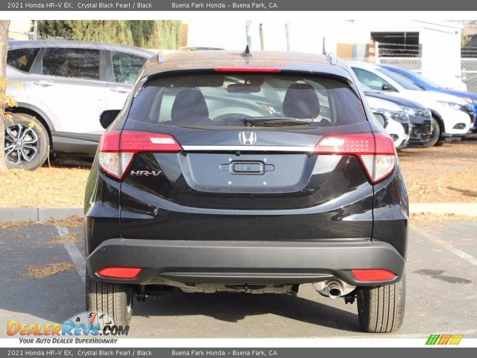 2021 Honda HR-V EX Crystal Black Pearl / Black Photo #6