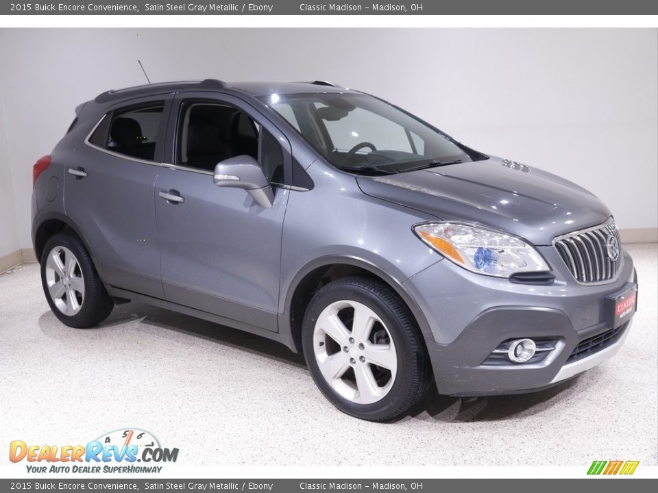 2015 Buick Encore Convenience Satin Steel Gray Metallic / Ebony Photo #1