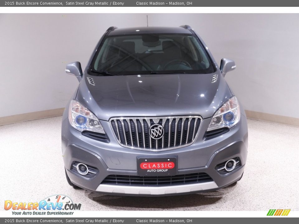 2015 Buick Encore Convenience Satin Steel Gray Metallic / Ebony Photo #2