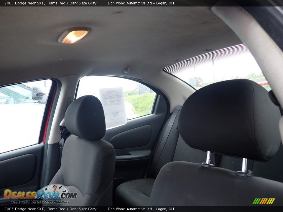 2005 Dodge Neon SXT Flame Red / Dark Slate Gray Photo #15
