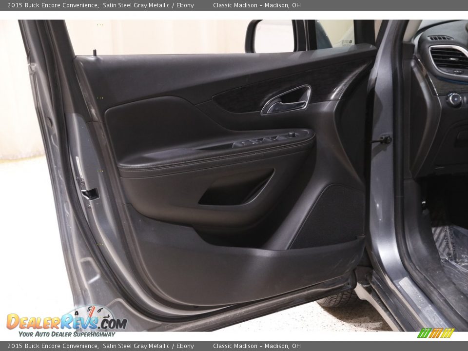 2015 Buick Encore Convenience Satin Steel Gray Metallic / Ebony Photo #4