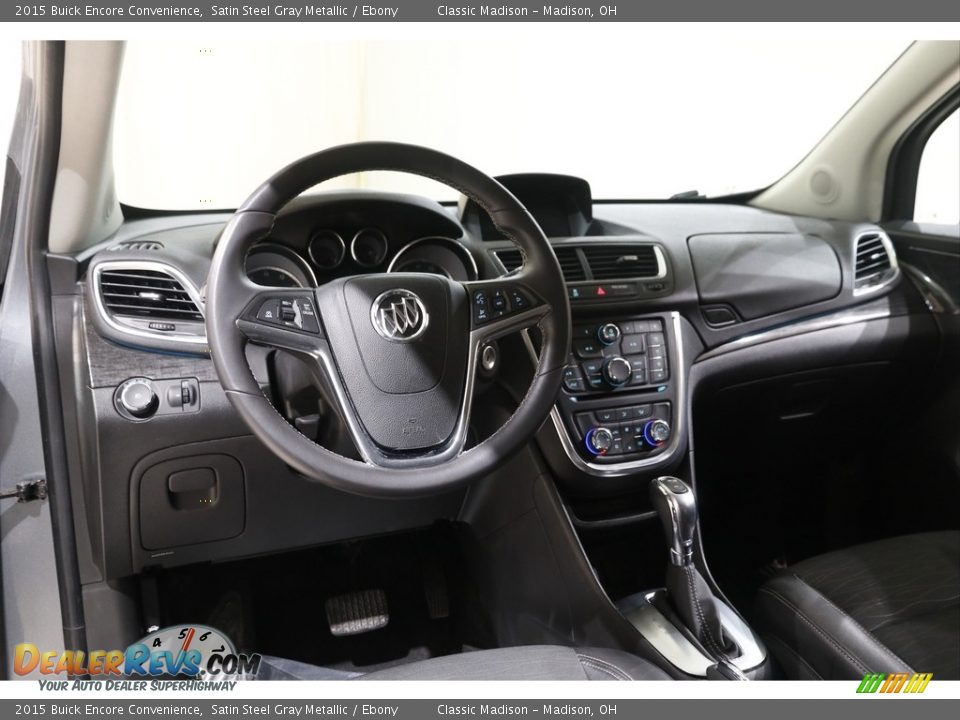 2015 Buick Encore Convenience Satin Steel Gray Metallic / Ebony Photo #6
