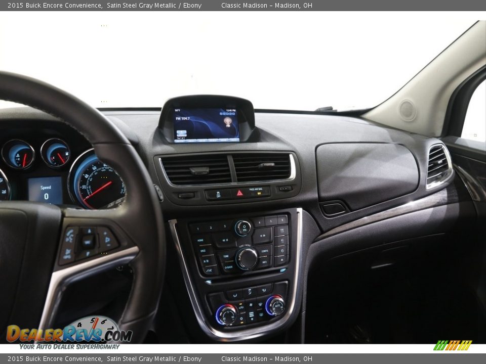 2015 Buick Encore Convenience Satin Steel Gray Metallic / Ebony Photo #9