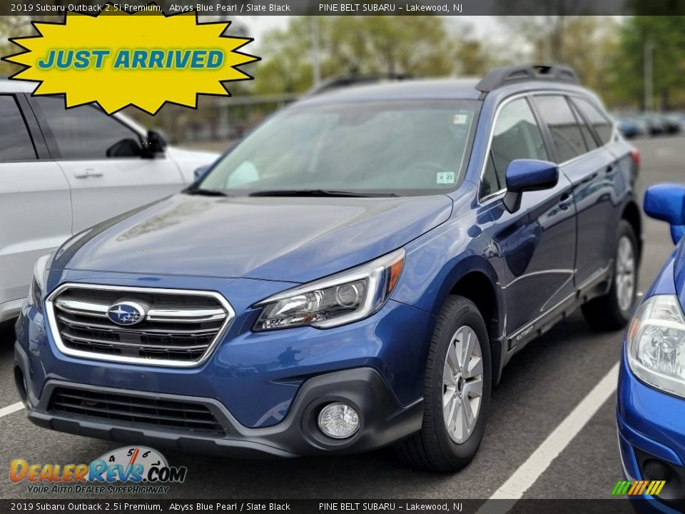 2019 Subaru Outback 2.5i Premium Abyss Blue Pearl / Slate Black Photo #1