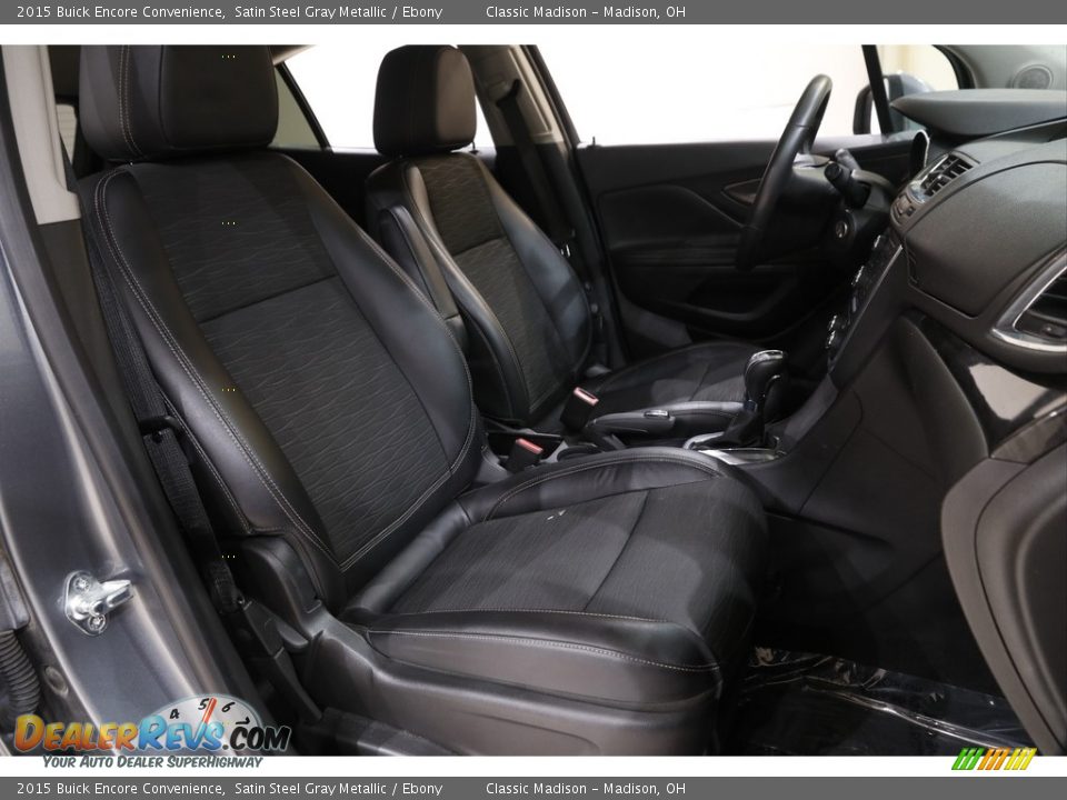 2015 Buick Encore Convenience Satin Steel Gray Metallic / Ebony Photo #13